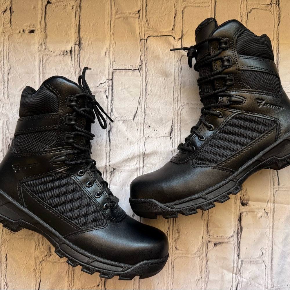 Bates Black Tactical Combat & Moto Boots
